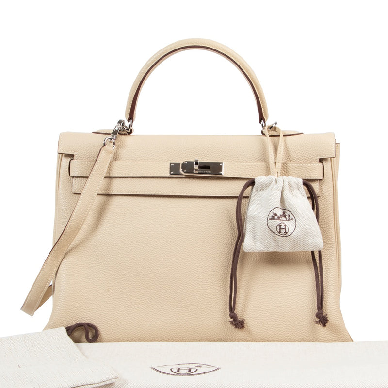 Hermes Kelly 35 Parchemin Togo PHW
