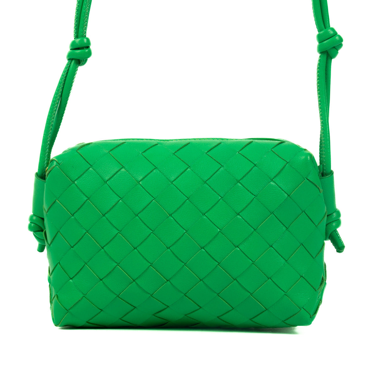 Bottega Veneta Parakeet Mini Loop Crossbody Bag