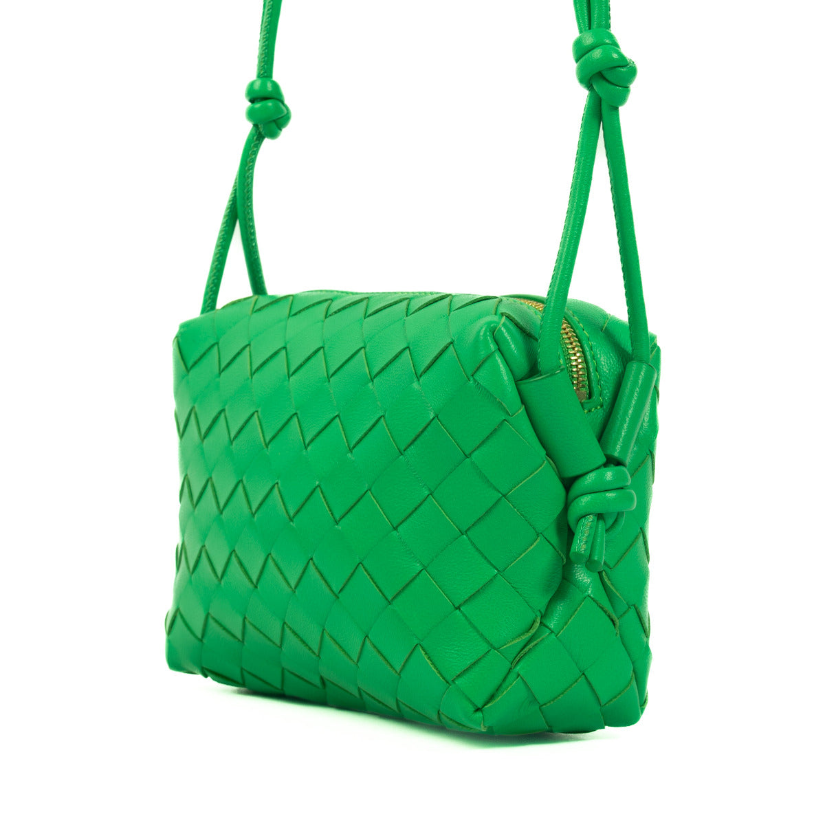 Bottega Veneta Parakeet Mini Loop Crossbody Bag