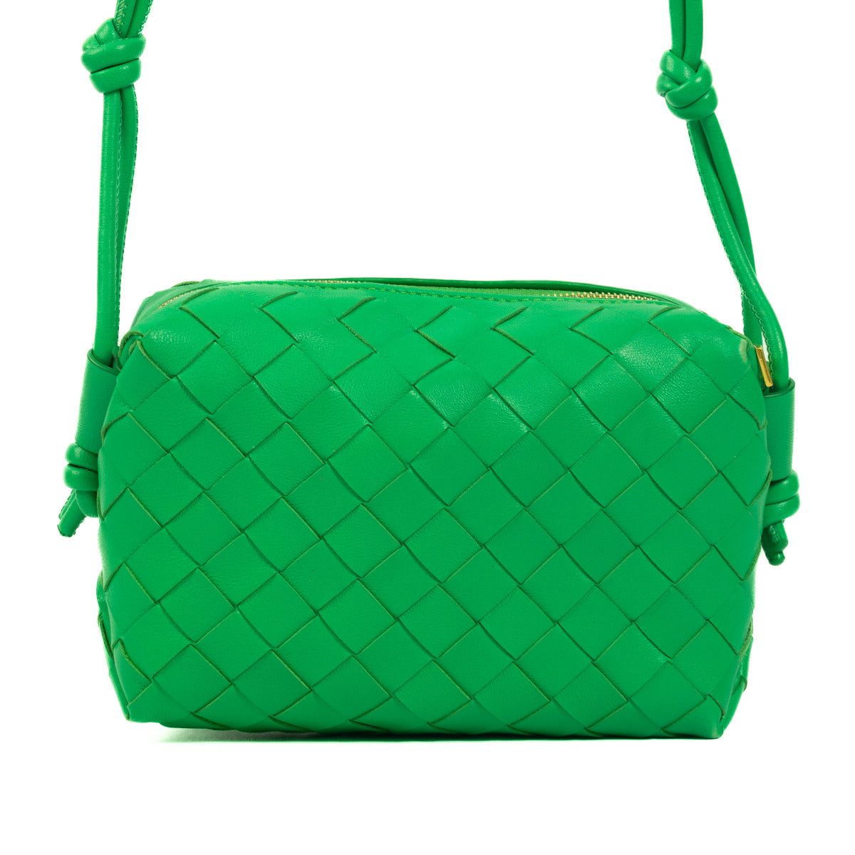 Bottega Veneta Parakeet Mini Loop Crossbody Bag