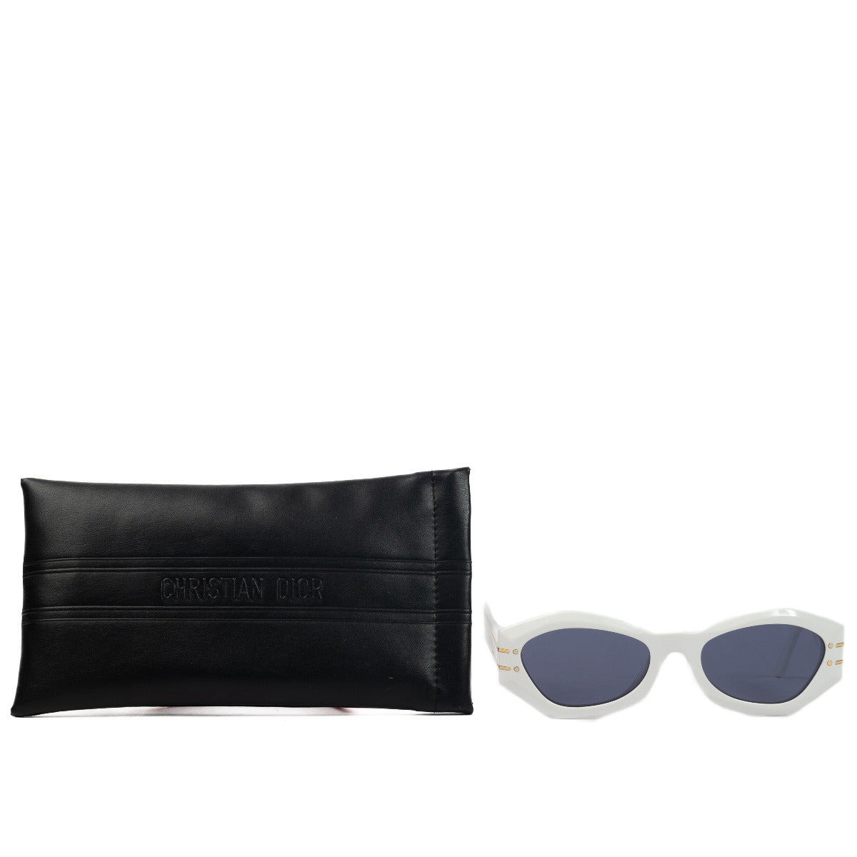 Christian Dior Signature B1U White Sunglasses
