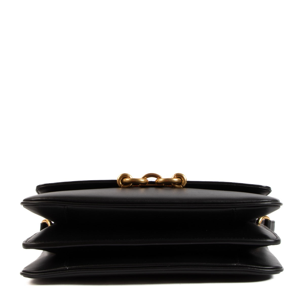 authentic second hand Saint Laurent Black Le Maillon Leather Satchel on Labellov.com
