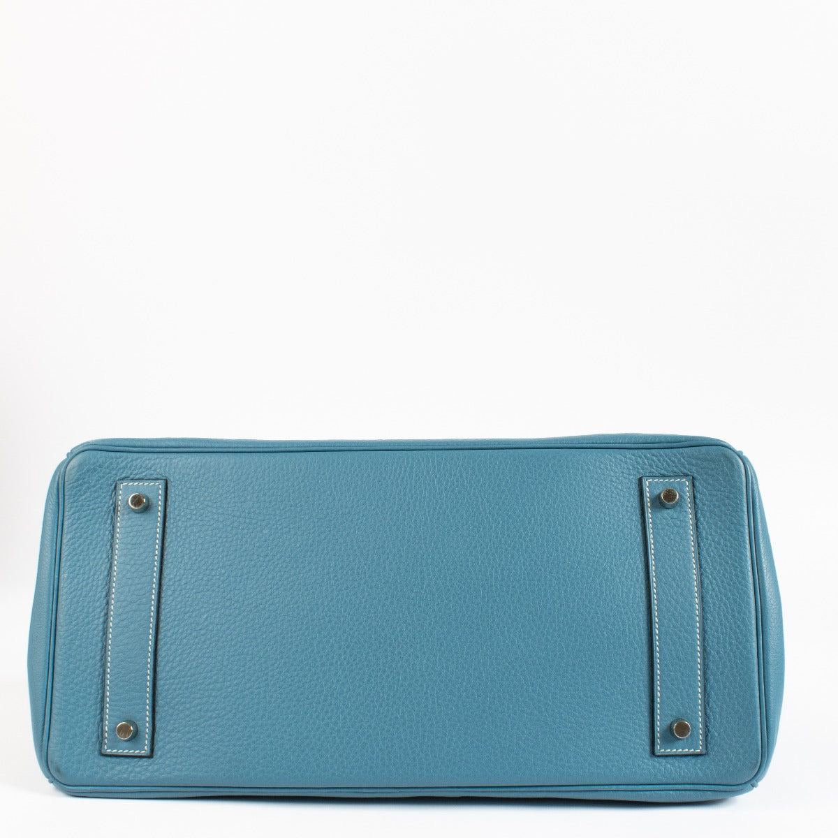 Hermès JPG Shoulder Birkin 42 Bleu Jean Clemence PHW
