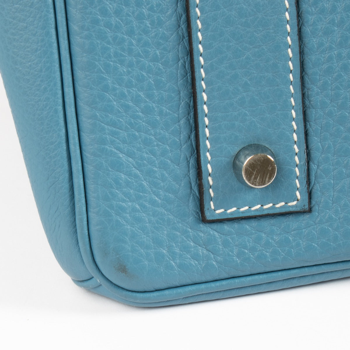 Hermès JPG Shoulder Birkin 42 Bleu Jean Clemence PHW