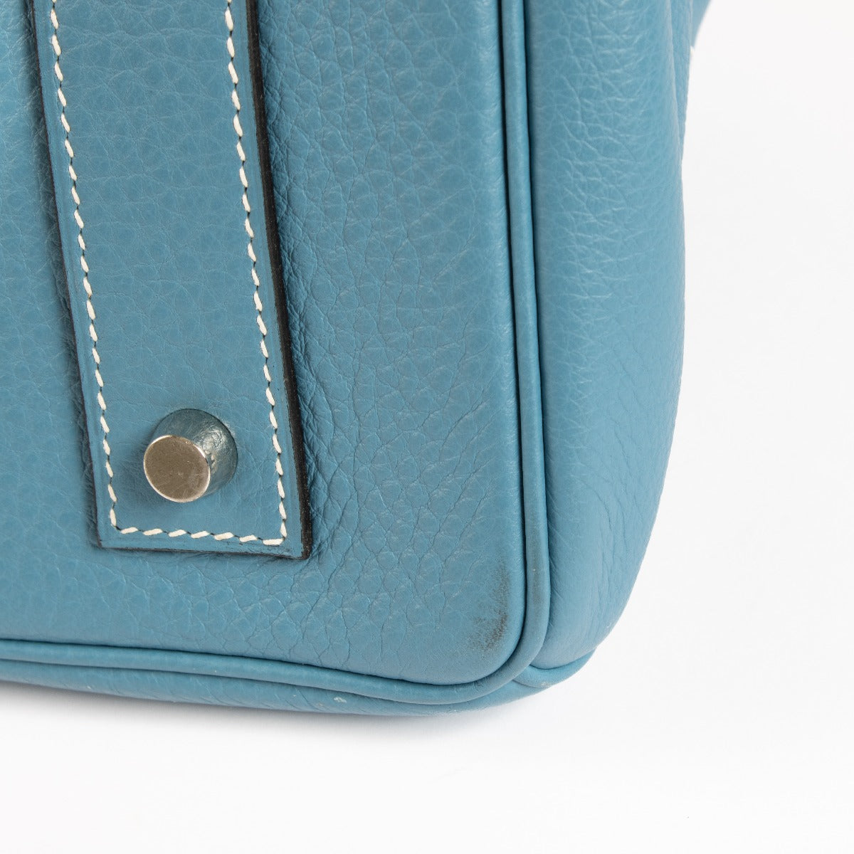 Hermès JPG Shoulder Birkin 42 Bleu Jean Clemence PHW