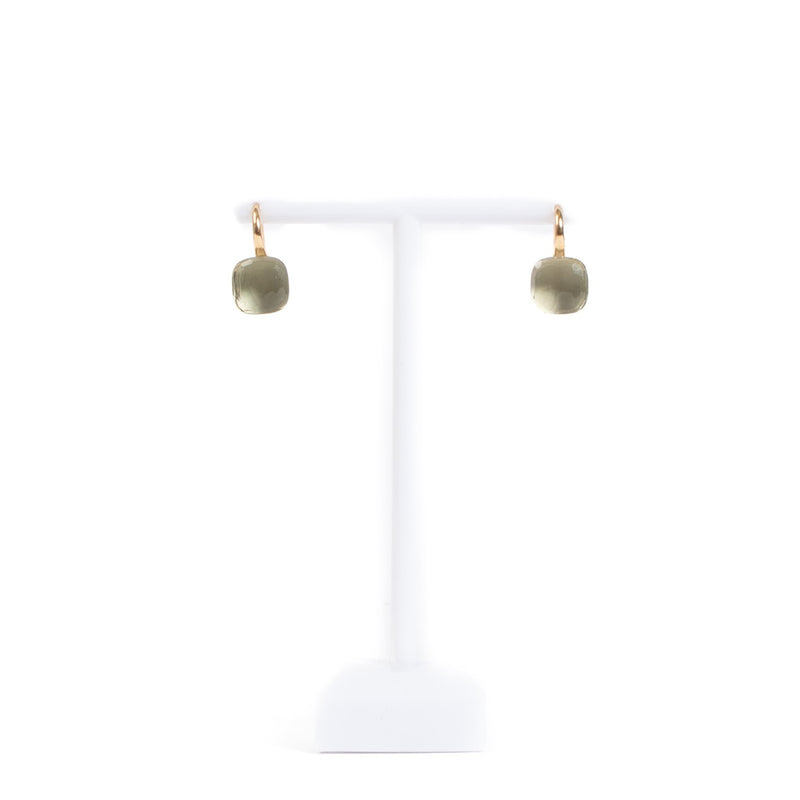 Pomellato Yellow Gold Prasiolite Nudo Classic Earrings