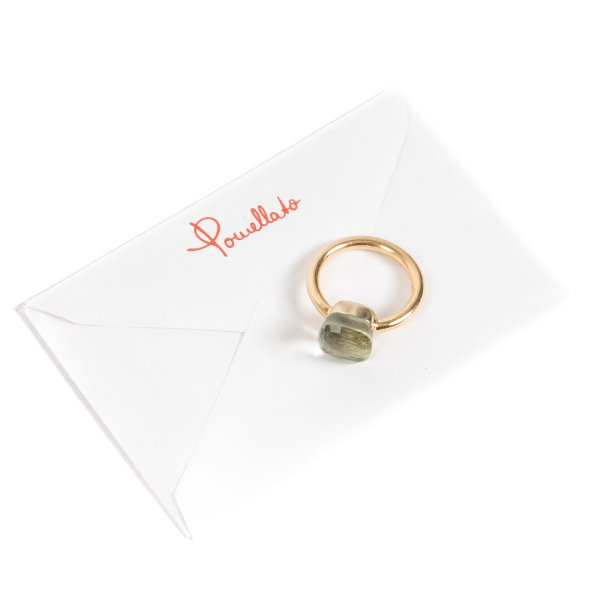 Second hand Pomellato Yellow Gold Praziolite Nudo Classic Ring