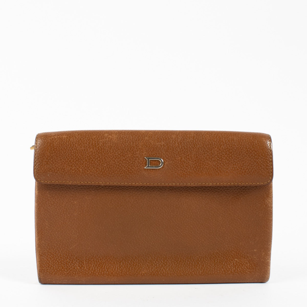 Authentic second Delvaux Cognac Loto Wallet on Labellov.com