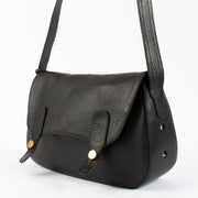 Authentic second hand Delvaux Black Vintage Messenger Bag on Labellov.com