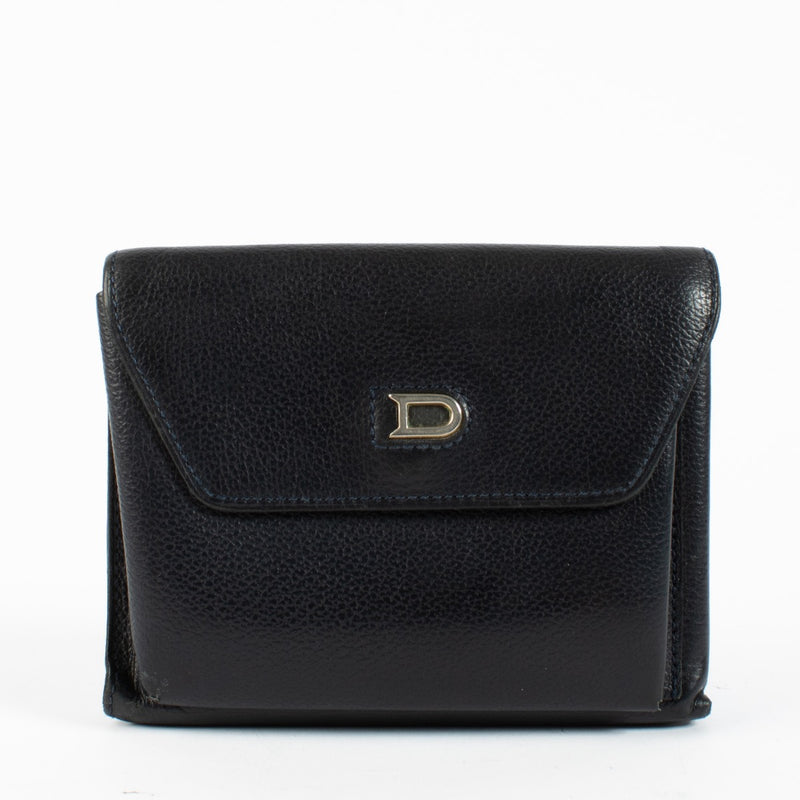 Shop 100% authentic second hand Delvaux Blue Denise Wallet on Labellov.com