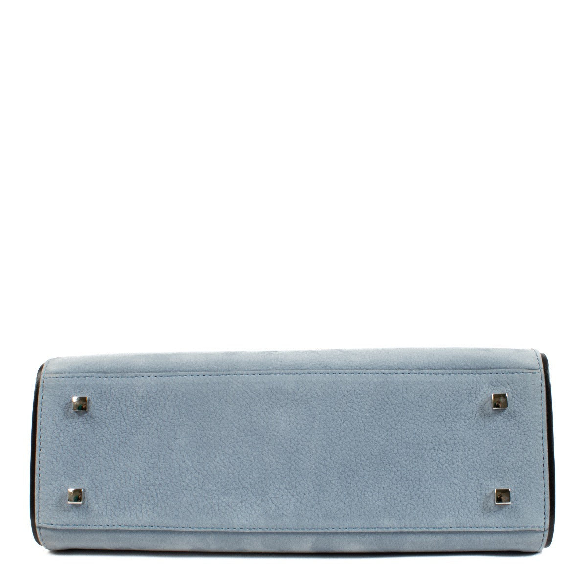 Buy authentic second hand Delvaux Misty Blue Santiag Nubuck Tempete MM at Labellov.com