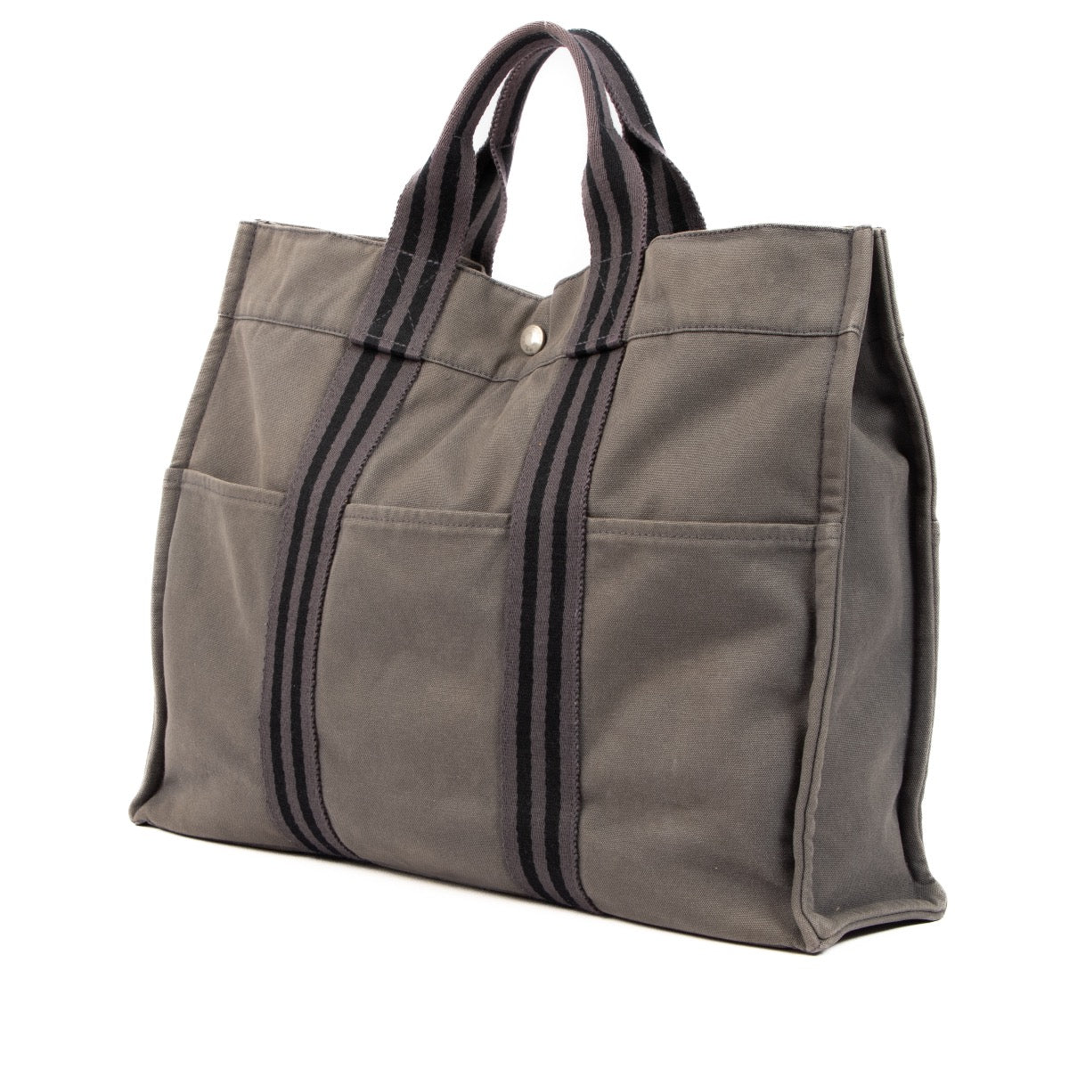 Shop 100% authentic second-hand Hermès Grey Herline Tote Bag on Labellov.com