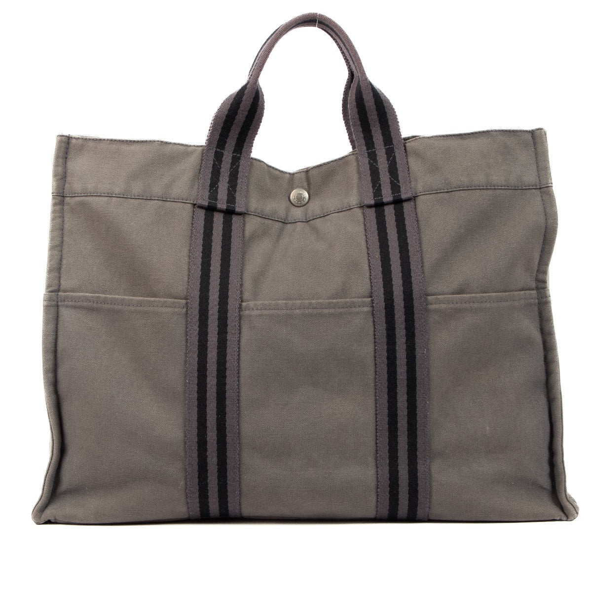 Shop 100% authentic second-hand Hermès Grey Herline Tote Bag on Labellov.com