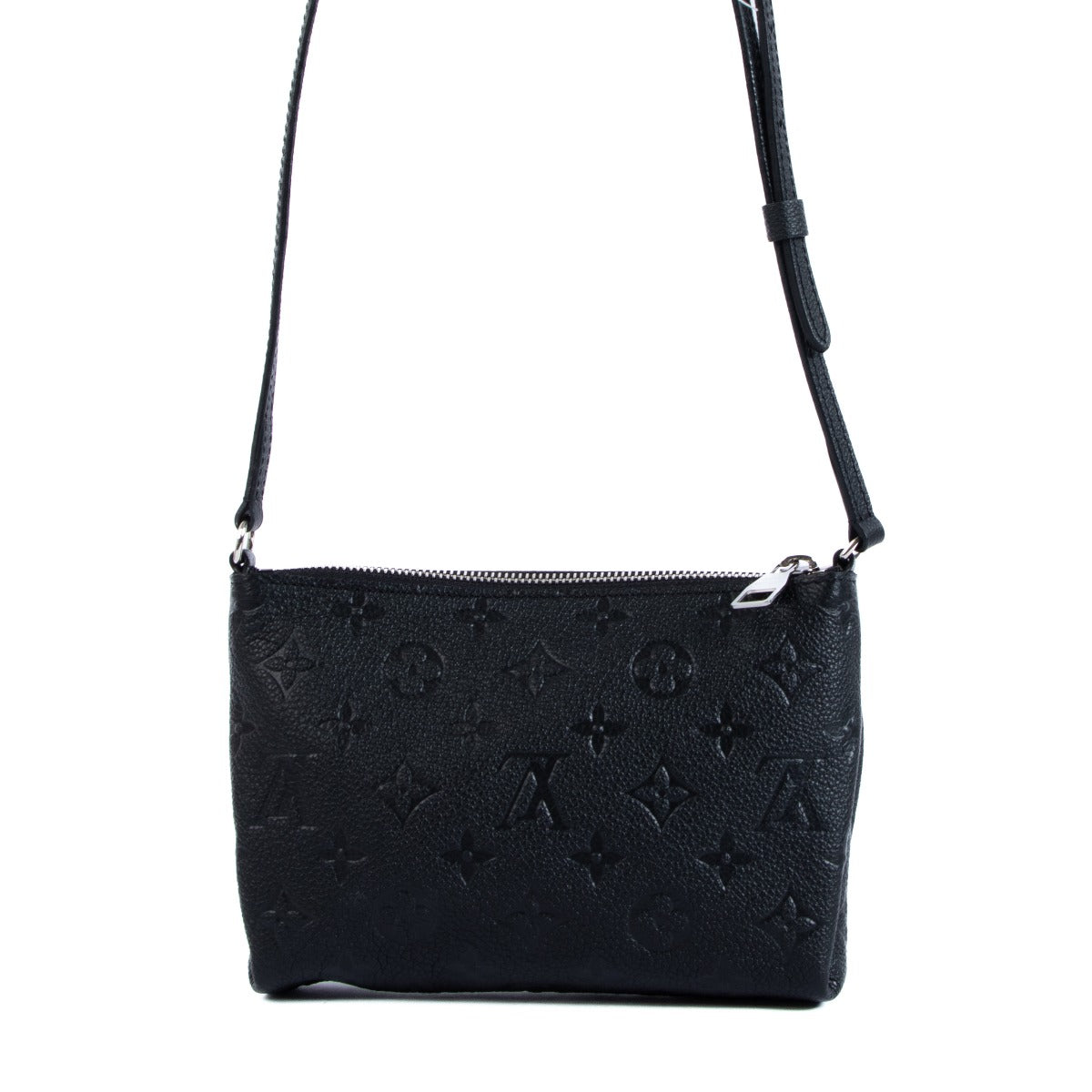Louis Vuitton Pallas Clutch Black Monogram Empreinte