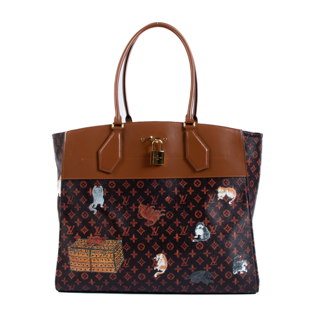 Louis Vuitton x Grace Coddington City Steamer Cabas XXL Bag