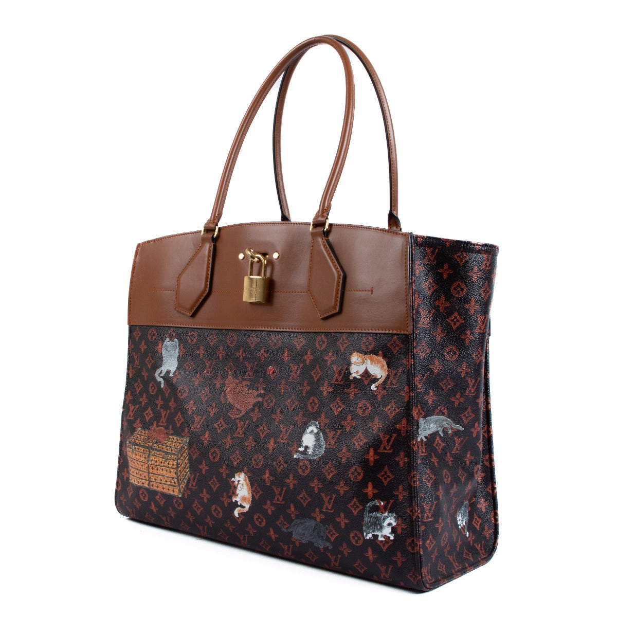 Louis Vuitton x Grace Coddington City Steamer Cabas XXL Bag
