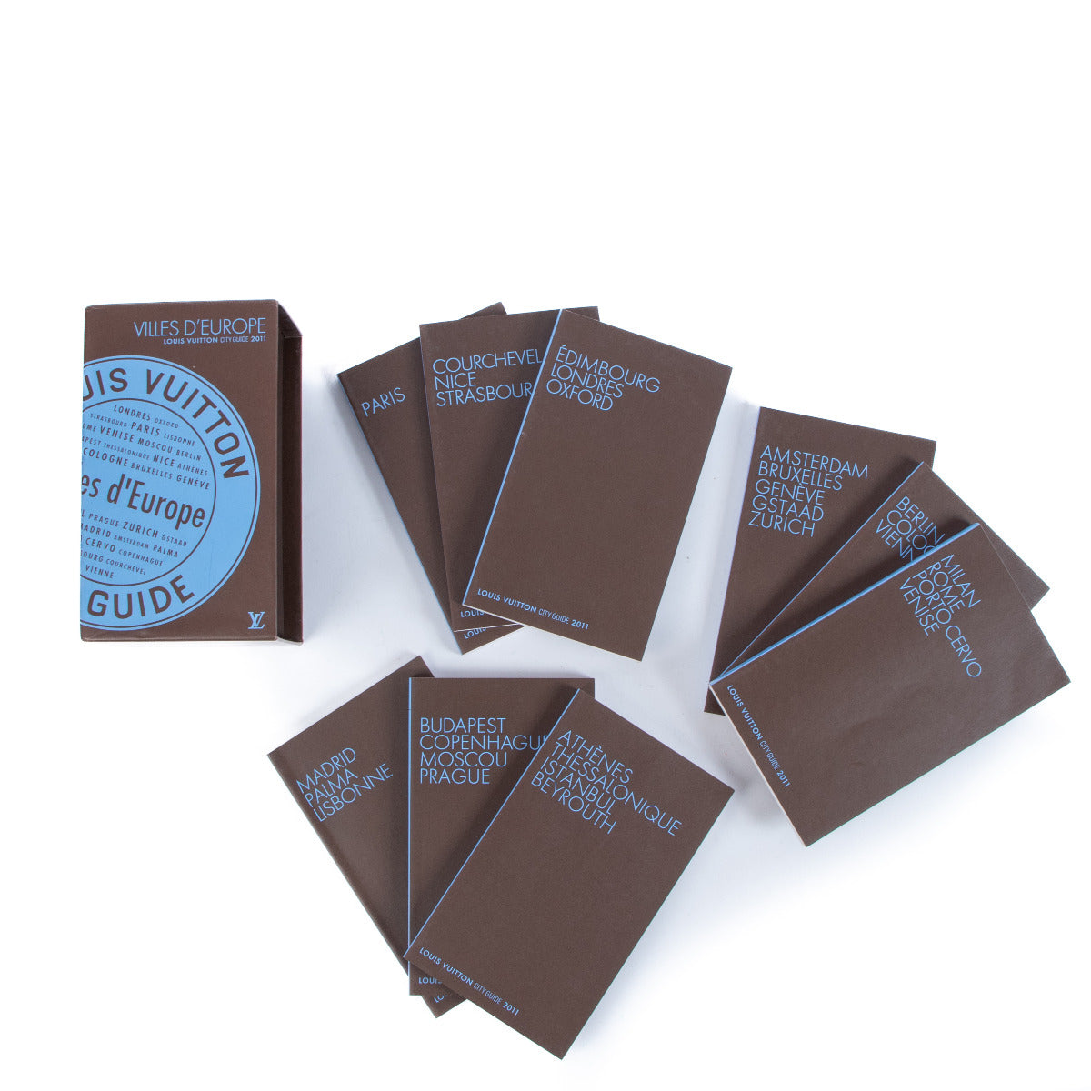 Louis Vuitton Blue City Guide Europe Set