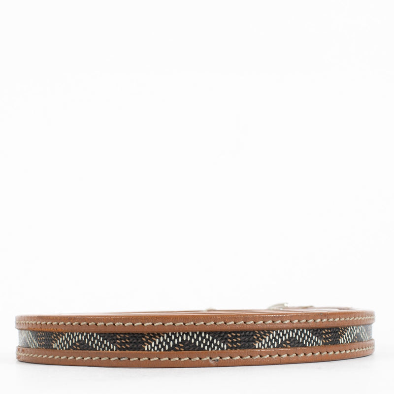 shop 100% authentic second hand Goyard Black/Tan Goyardine Oscar Dog Leash on Labellov.com