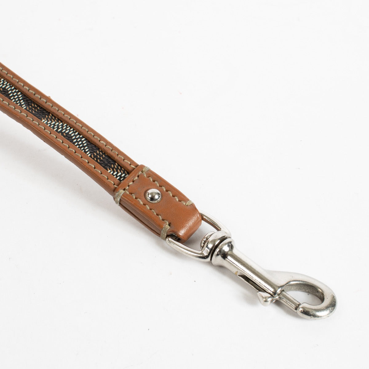 shop 100% authentic second hand Goyard Black/Tan Goyardine Oscar Dog Leash on Labellov.com