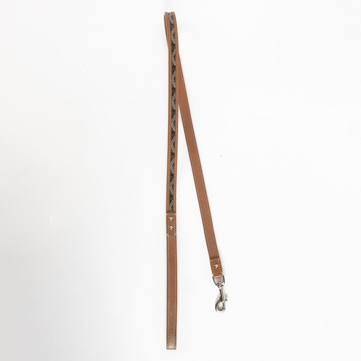 shop 100% authentic second hand Goyard Black/Tan Goyardine Oscar Dog Leash on Labellov.com