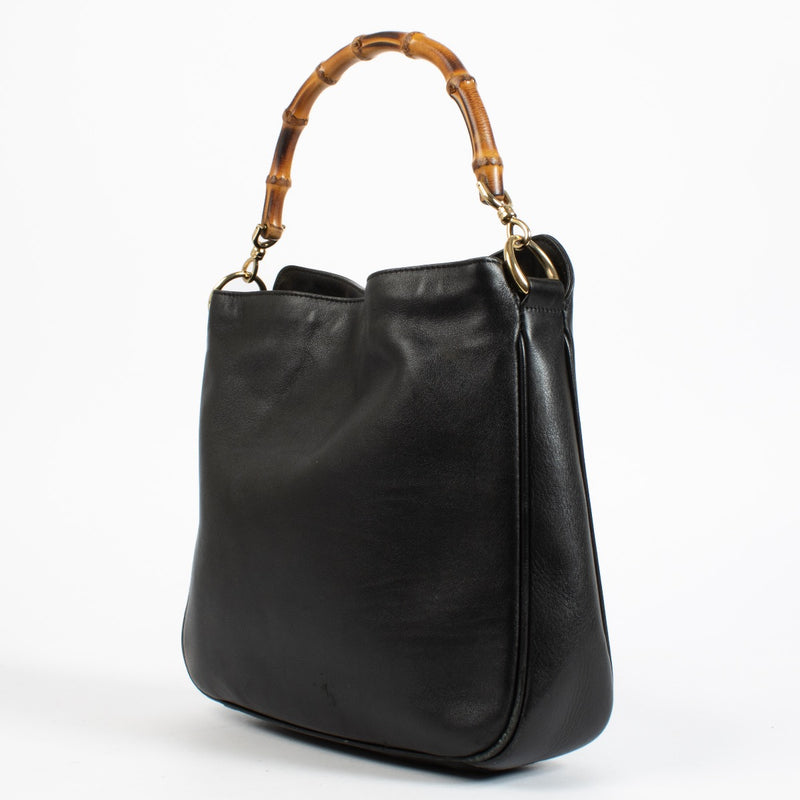 authentic preloved Gucci Black Leather Medium Diana Bag on Labellov.com