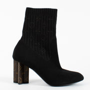 Authentic second hand Louis Vuitton Silhouette Black Ankle Boots on Labellov.com