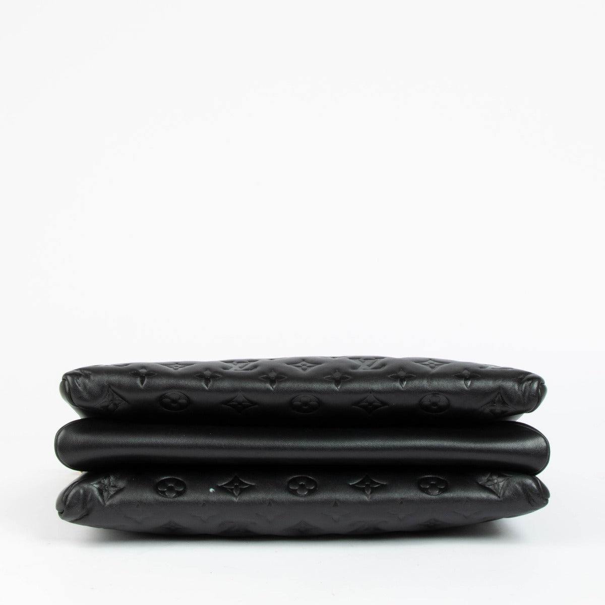 Shop this authentic Louis Vuitton Black Lambskin Coussin MM Bag pre-loved on Labellov.com