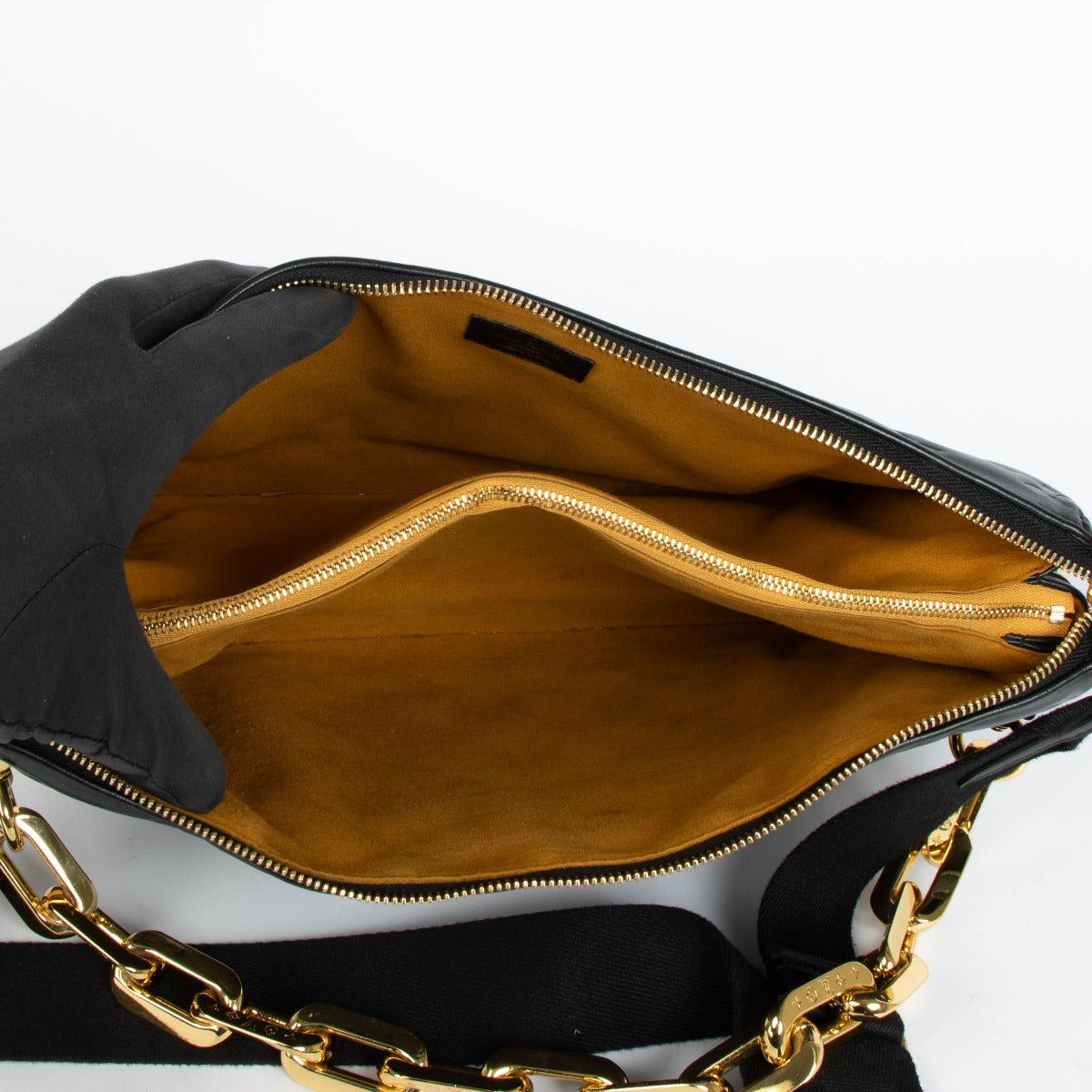 Shop this authentic Louis Vuitton Black Lambskin Coussin MM Bag pre-loved on Labellov.com