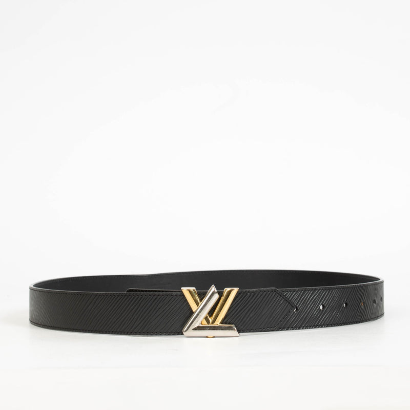 Authentic pre-loved Louis Vuitton Black Epi Twist 30mm Belt on Labellov.com