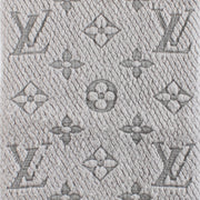 Authentic Preloved Louis Vuitton Grey Logomania Scarf on Labellov.com