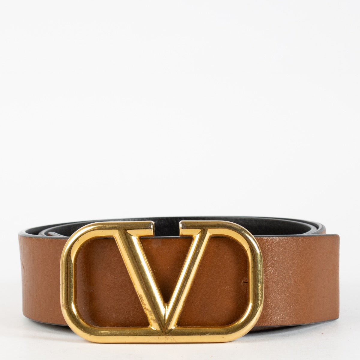 Valentino Garavani Omkeerbare Vlogo Signature Riem 40mm - Maat 85