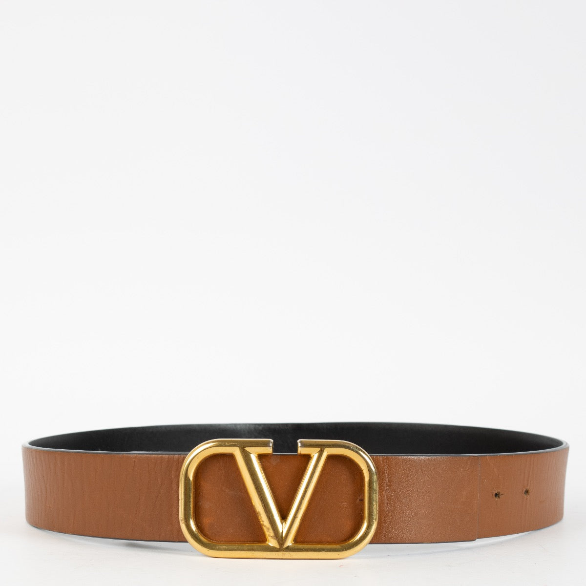 Valentino Garavani Omkeerbare Vlogo Signature Riem 40mm - Maat 85
