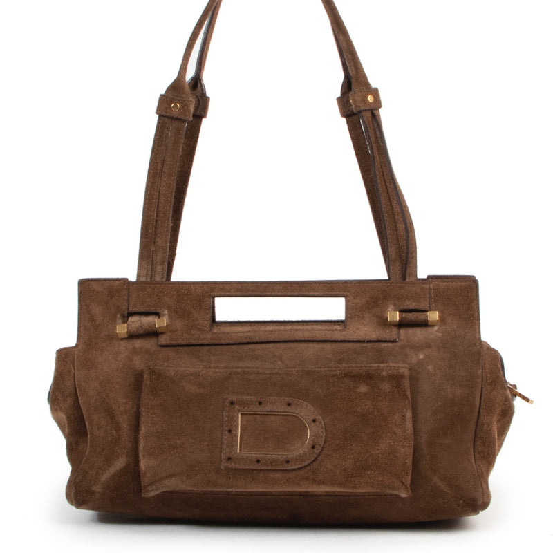 Achetez un authentique sac brune Delvaux d'occasion au juste prix.