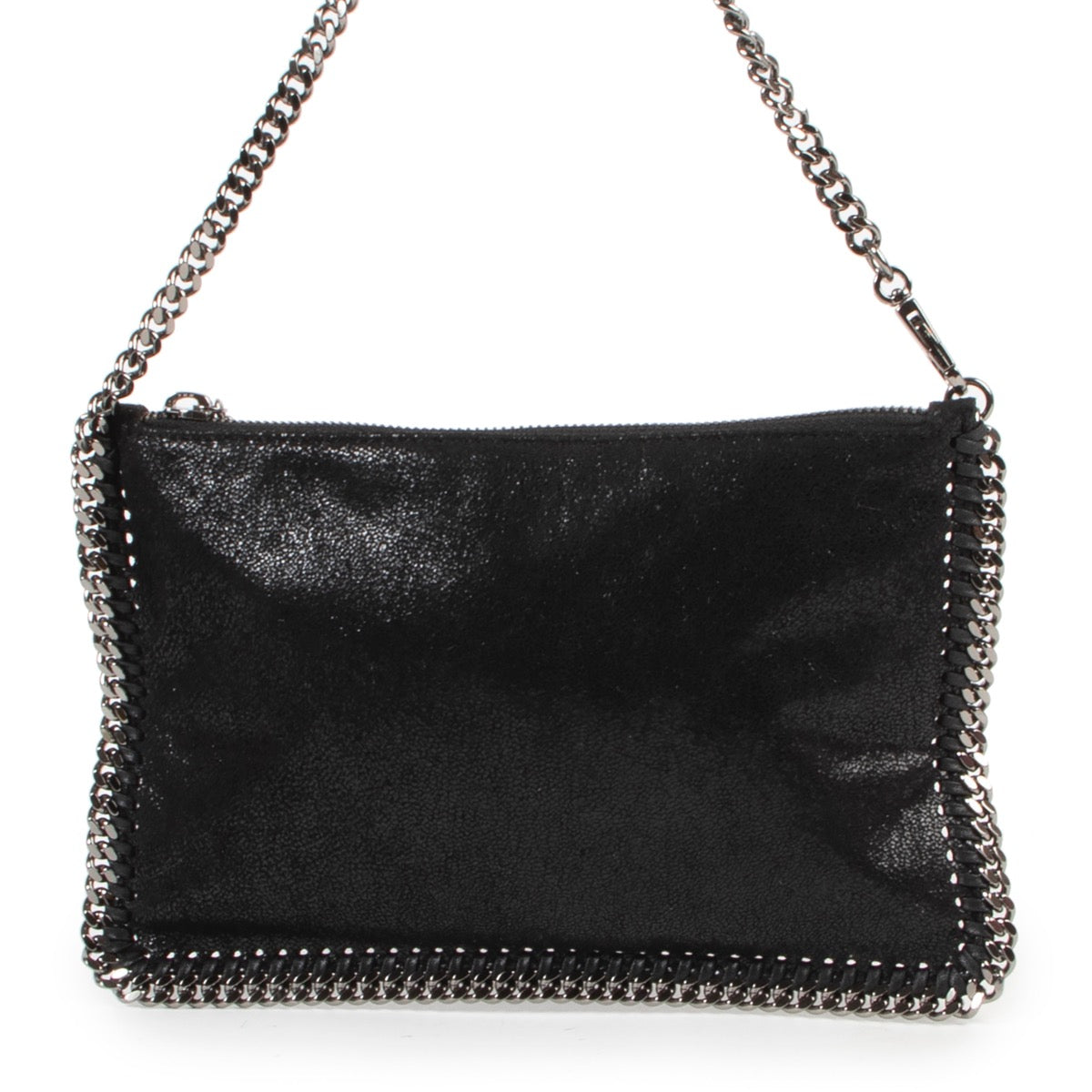 Buy authentic second hand Stella McCartney Black Falabella Clutch at the right price.