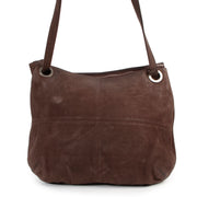 Achetez en ligne seconde main ce sac Delvaux Nubuck brun.