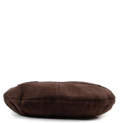 Online veilig tweedehands Delvaux Nubuck tas kopen in bruin.