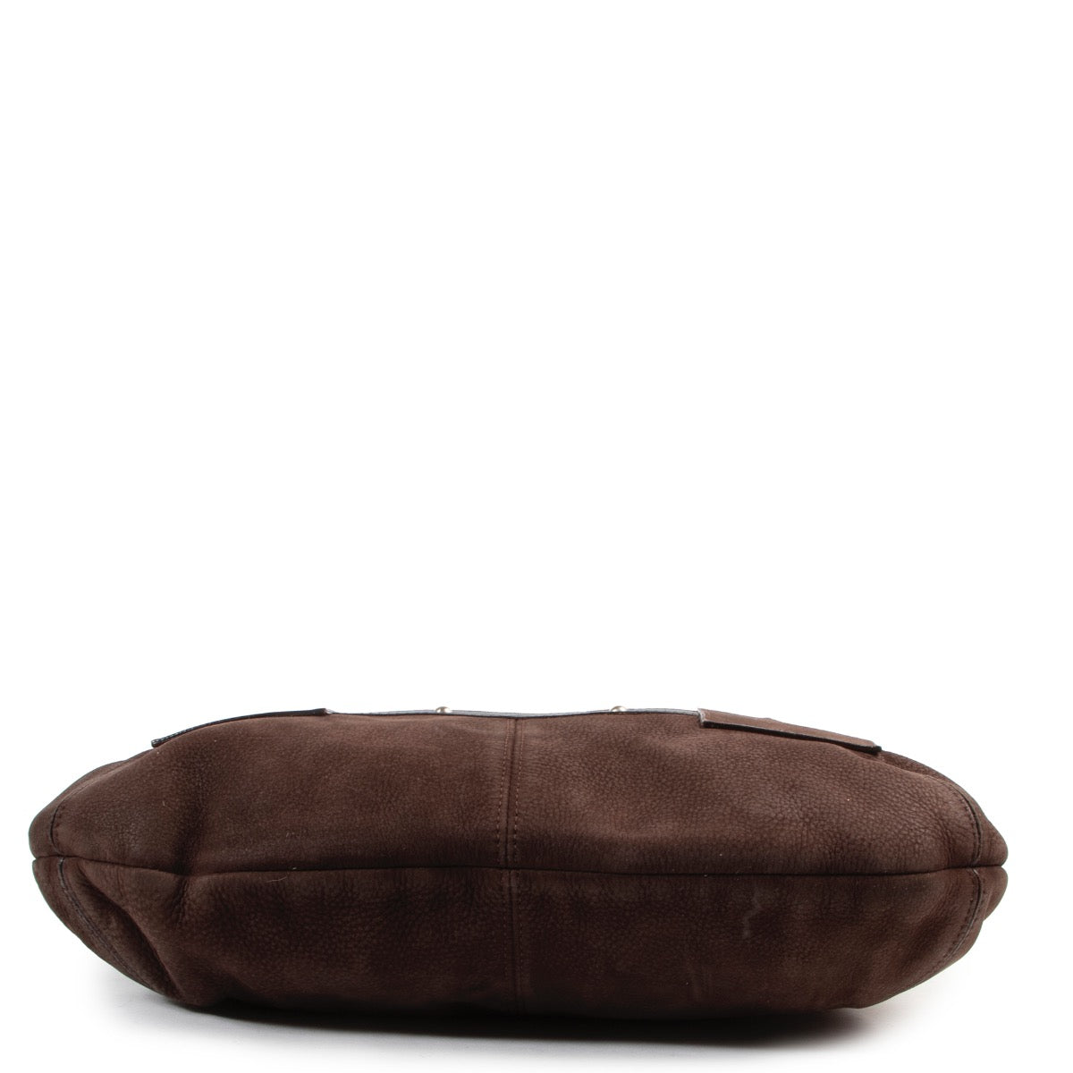 Online veilig tweedehands Delvaux Nubuck tas kopen in bruin.