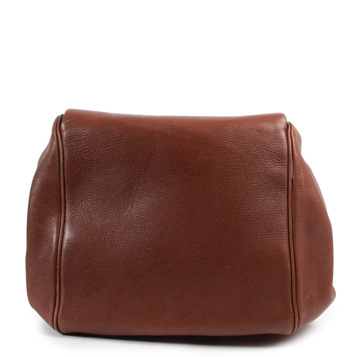 Authentieke Delvaux handtas in bruin leder online kopen op een veilige manier.