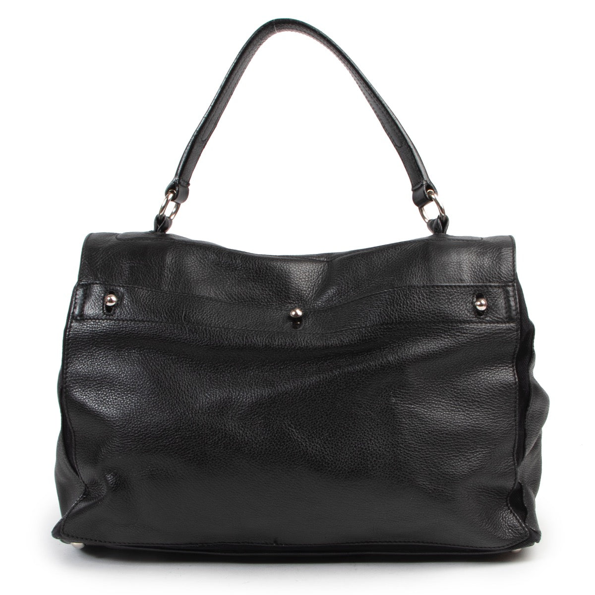 Winkel veilig online deze Saint Laurent zwarte top handle tas voor de juiste prijs.
