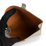 Original Delvaux Beige Calfskin Leather Wallet in good condition for sale on Labellov Luxury Antwerp