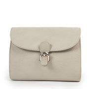 Delvaux Beige Calfskin Leather Wallet