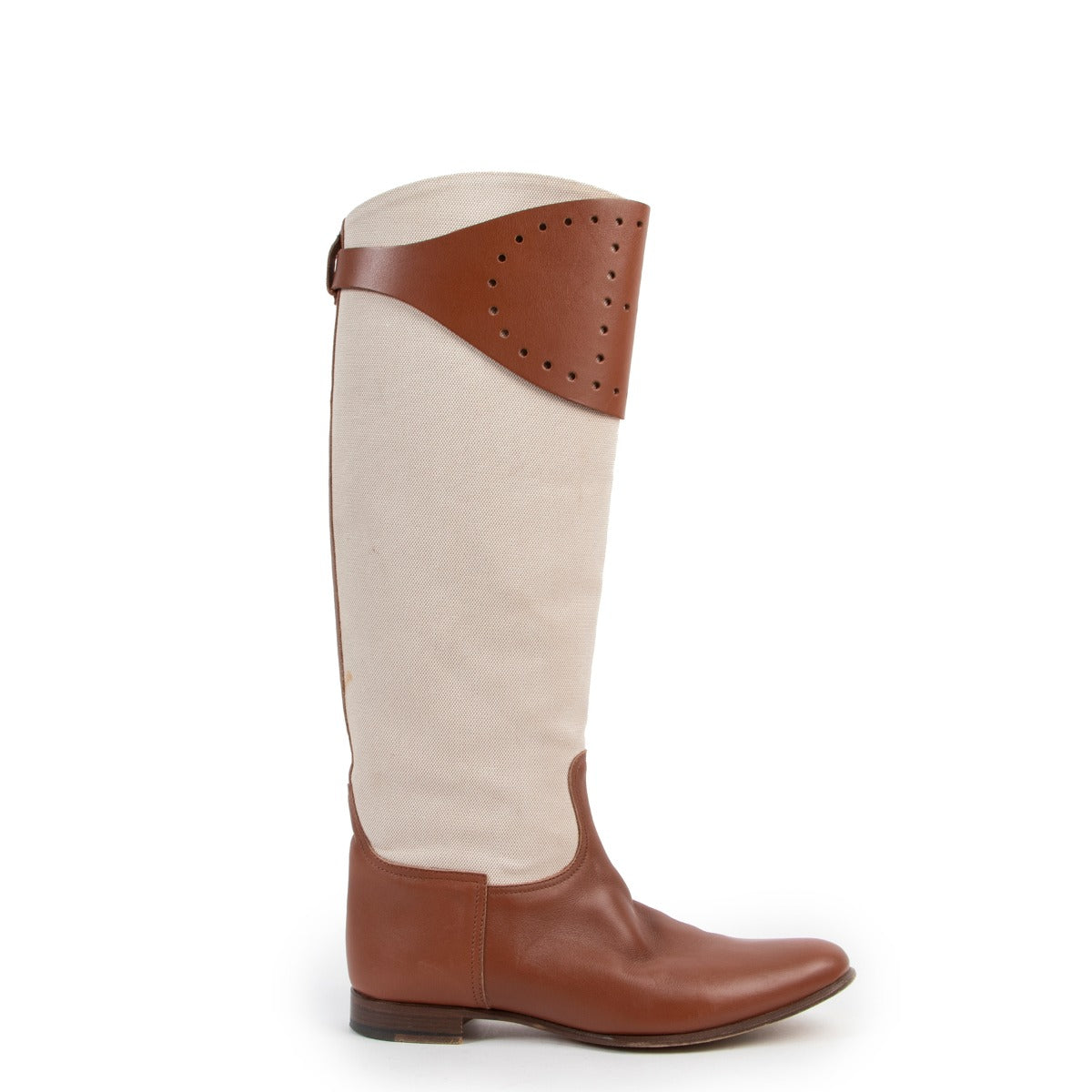 Hermès Cognac Boots TDC - Size 36