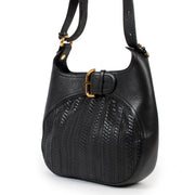 Buy this Delvaux Black Chardonnay Toile De Cuir Bag at Labellov online or in store