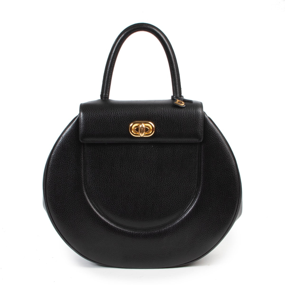 Koop authentieke Delvaux Black Extase Galop tas in zwarte leder.