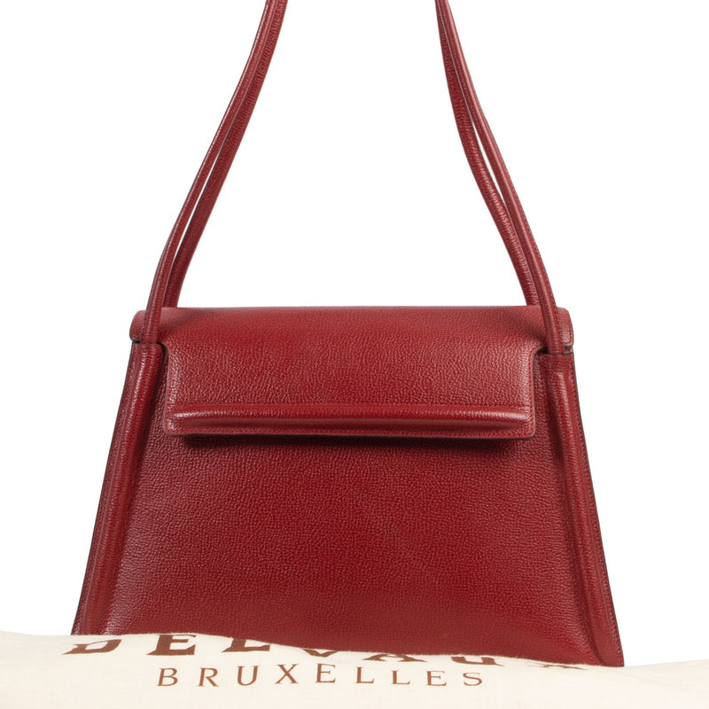Delvaux red Shoulderbag