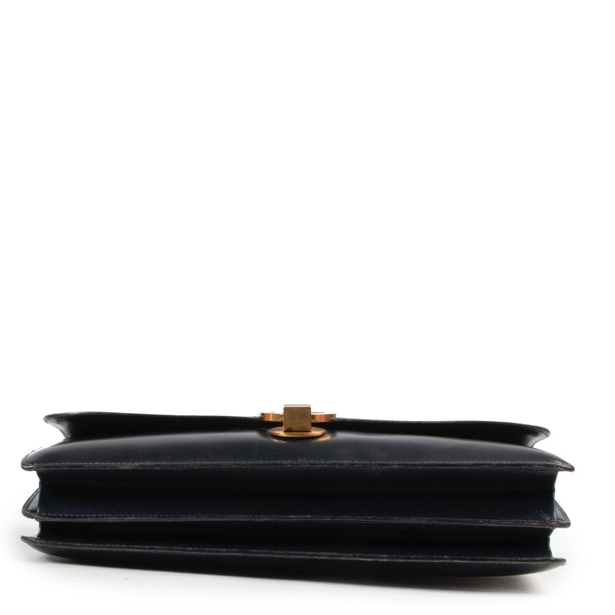 Sac à main bague vintage Hermès bleu