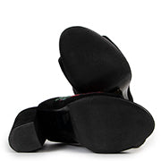 Ralph Lauren Black Kinley Loafers in Size 39 in very good condition now online for sale on Labellov Luxury store in Antwerp