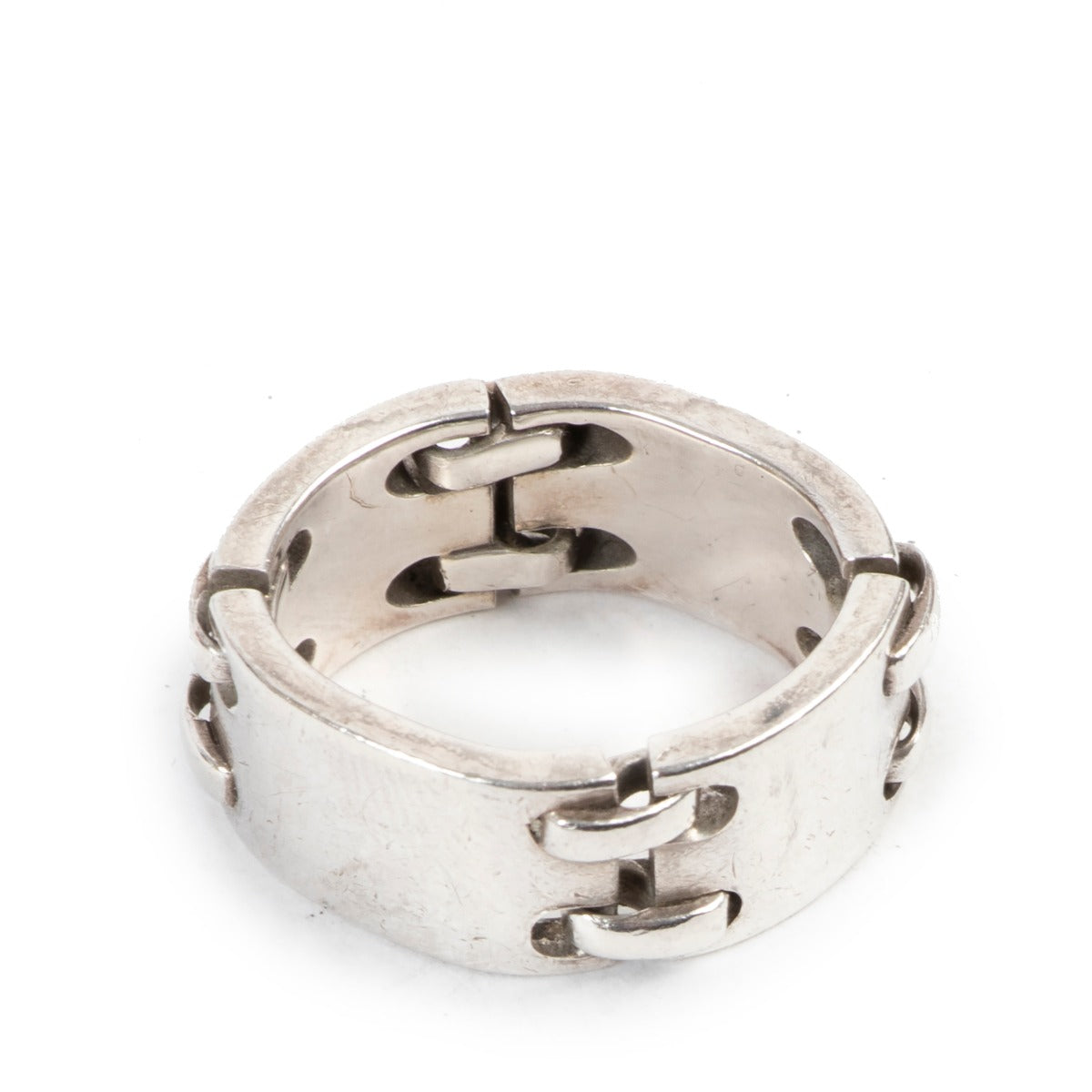 Hermès Silver Ring - Size 53 at Labellov