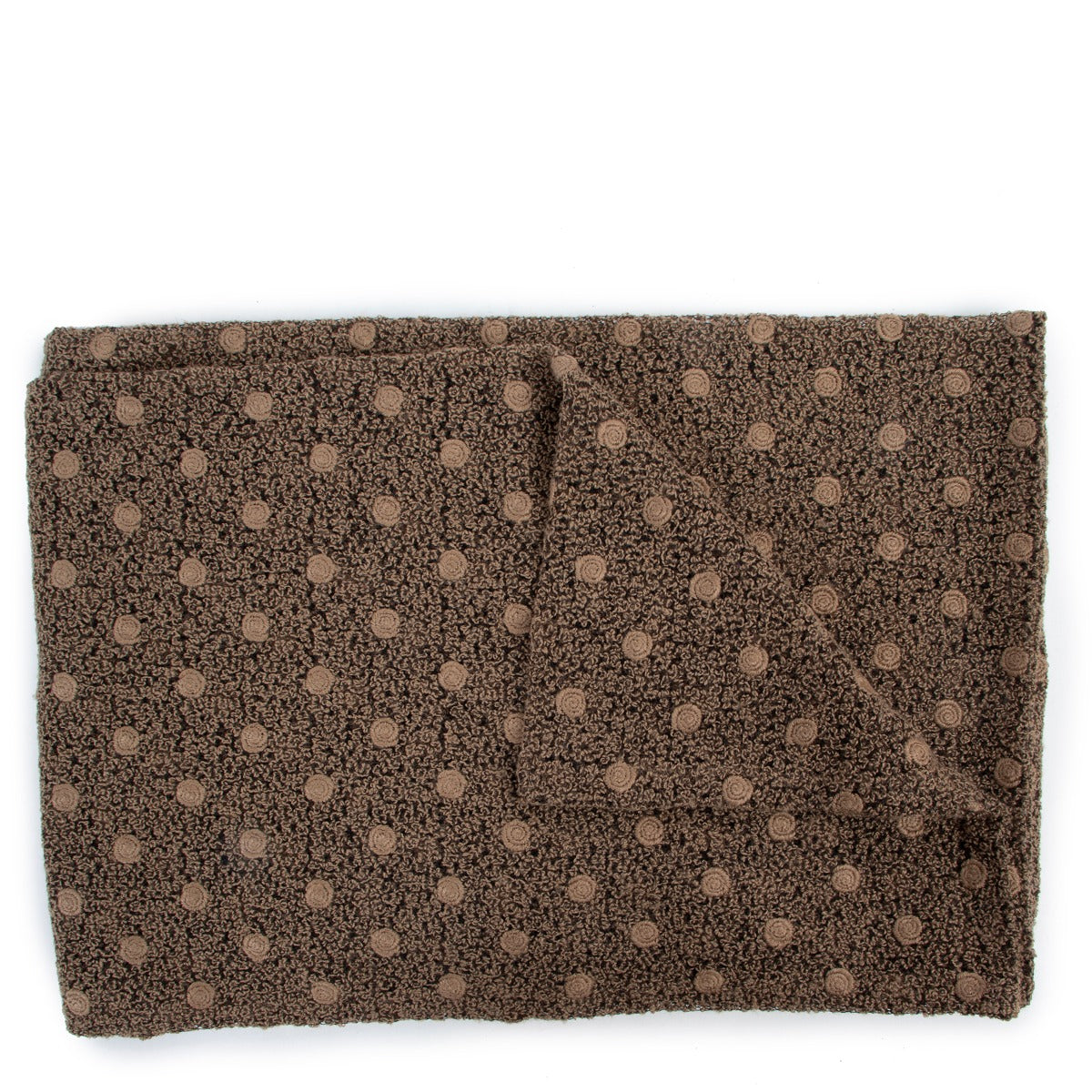 Delvaux Brown Scarf