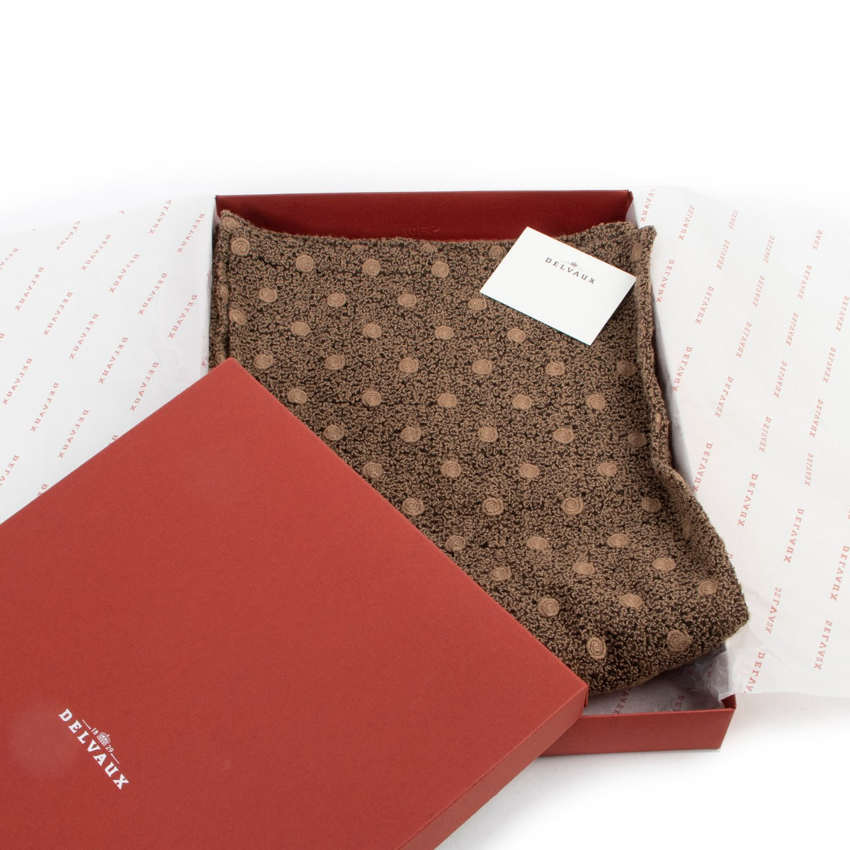 Delvaux Brown Scarf at Labellov online or in store available for a reasonable price and in good condition. Get them now!